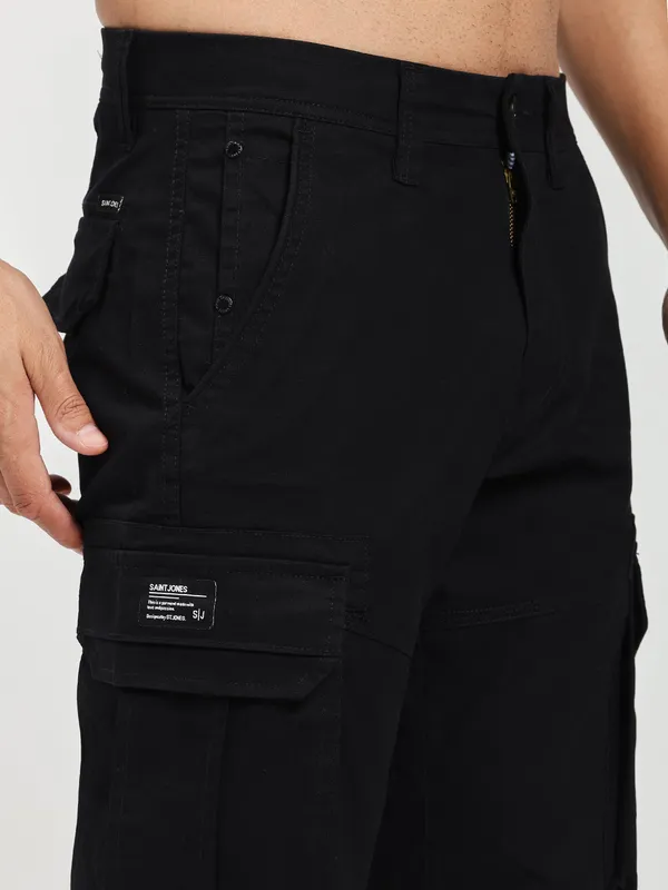 Black_Cotton_Premium_&_Comfortable_Cargo_Pant_For_Men