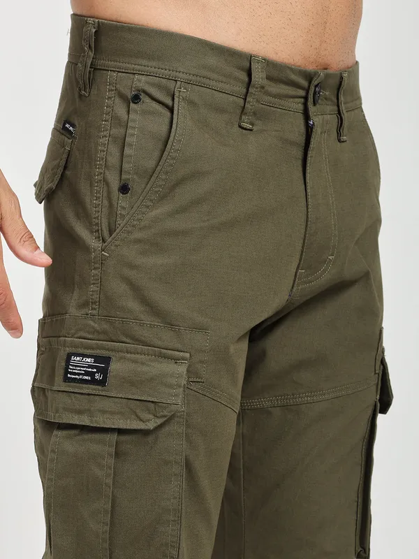 Olive_Green_Cotton_Premium_&_Comfortable_Cargo_Pant_For_Men