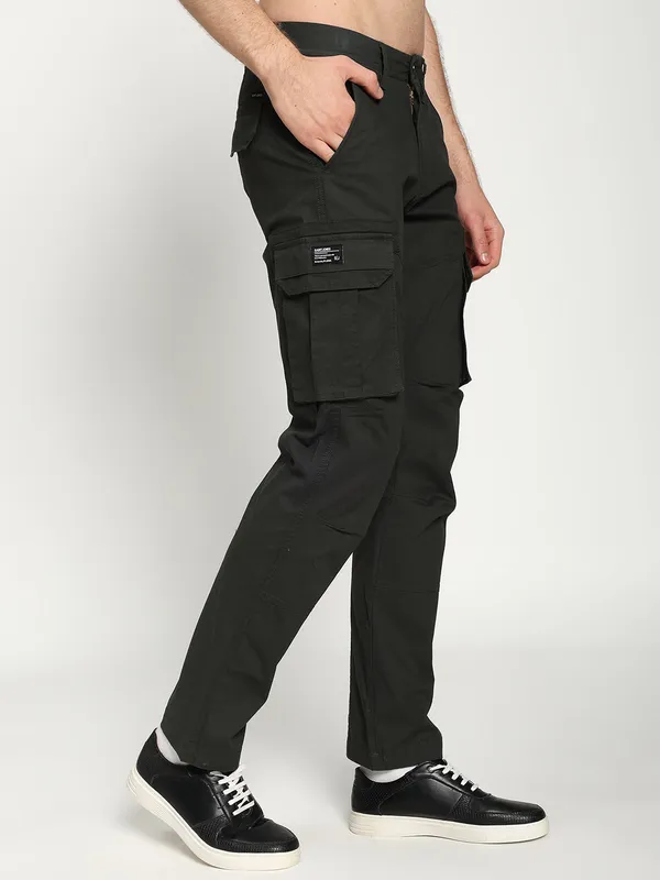 Black_Cotton_Premium_&_Comfortable_Cargo_Pant_For_Men