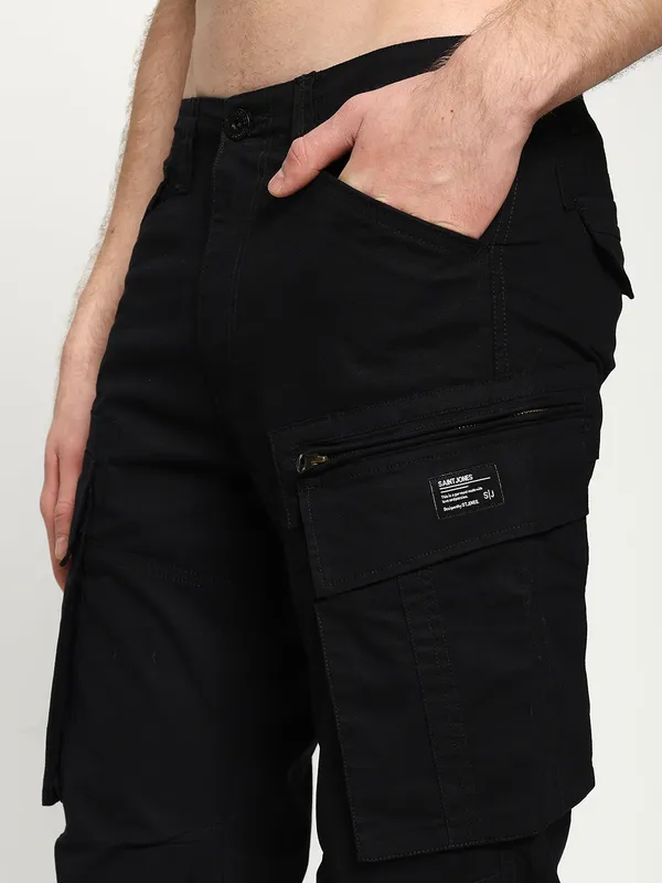 Black_Cotton_Premium_&_Comfortable_Cargo_Pant_For_Men