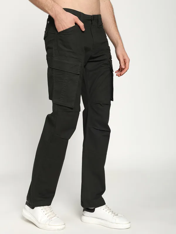 Black_Cotton_Premium_&_Comfortable_Cargo_Pant_For_Men