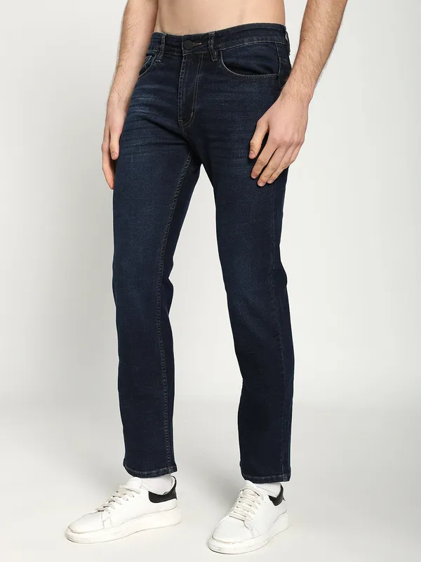 Dark_Blue_Cotton_Premium_&_Comfortable_Jeans_For_Men