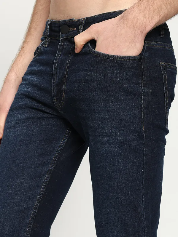 Dark_Blue_Cotton_Premium_&_Comfortable_Jeans_For_Men