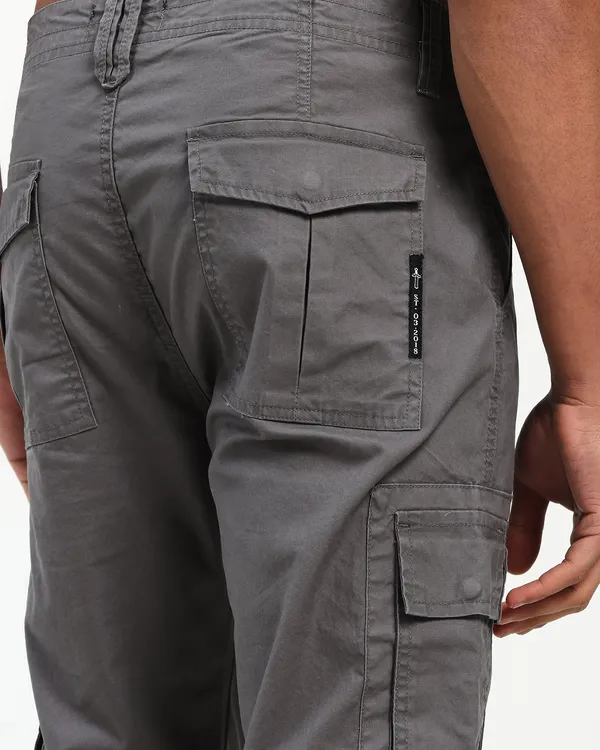 Dark_Grey_Cotton_Lycra_Premium_&_Comfortable_Cargo_Pant_For_Men