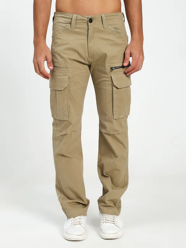 Beige_Cotton_Lycra_Premium_&_Comfortable_Cargo_Pant_For_Men