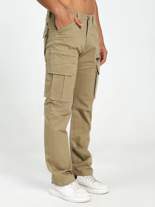 Beige_Cotton_Lycra_Premium_&_Comfortable_Cargo_Pant_For_Men