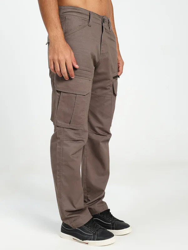 Dark_Grey_Cotton_Lycra_Premium_&_Comfortable_Cargo_Pant_For_Men