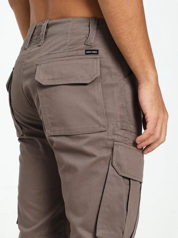Dark_Grey_Cotton_Lycra_Premium_&_Comfortable_Cargo_Pant_For_Men