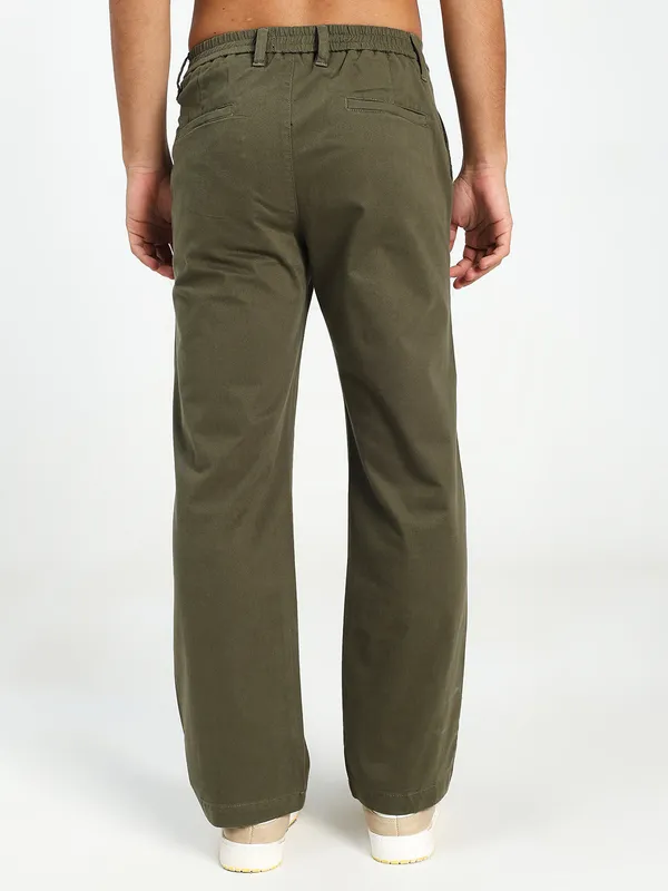 Olive_Green_Cotton_Lycra_Premium_&_Comfortable_Korean_Pant_For_Men