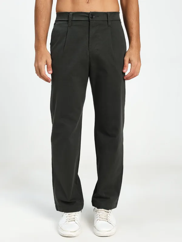 Dark_Green_Cotton_Lycra_Premium_&_Comfortable_Korean_Pant_For_Men