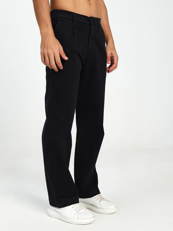 Black_Cotton_Lycra_Premium_&_Comfortable_Korean_Pant_For_Men