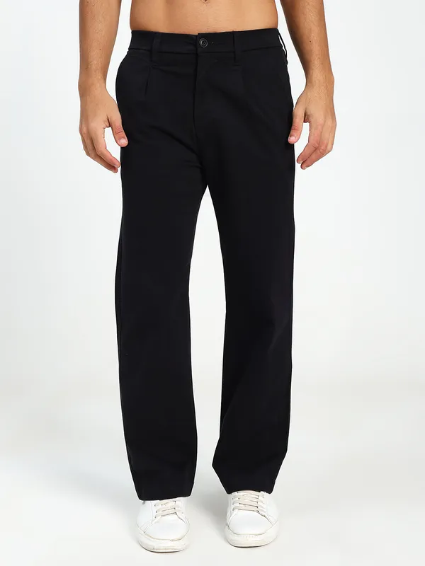Black_Cotton_Lycra_Premium_&_Comfortable_Korean_Pant_For_Men