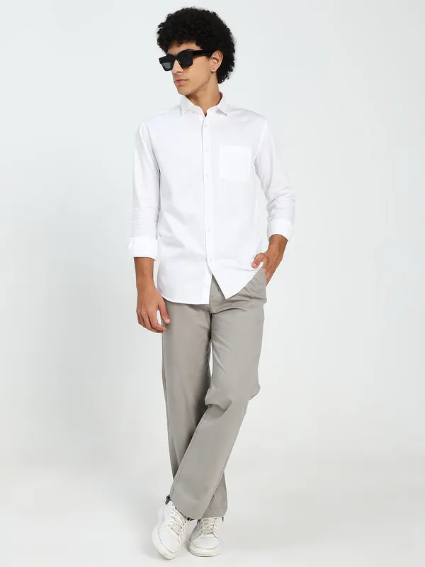 White_Cotton_Premium_&_Comfortable_Shirt_For_Men