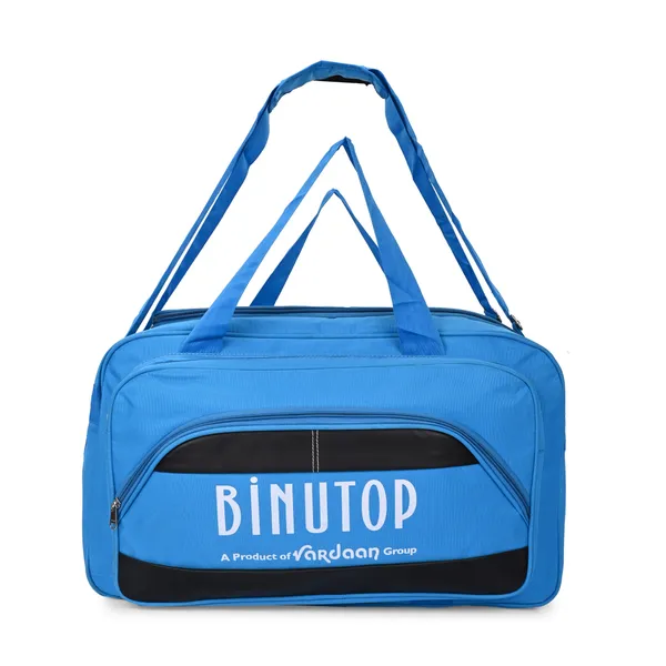 BINUTOP_Heavy_Dutty_Fabric_Travel_Luggage_Duffle_Bag_(Blue,_50_litres_25Inch)