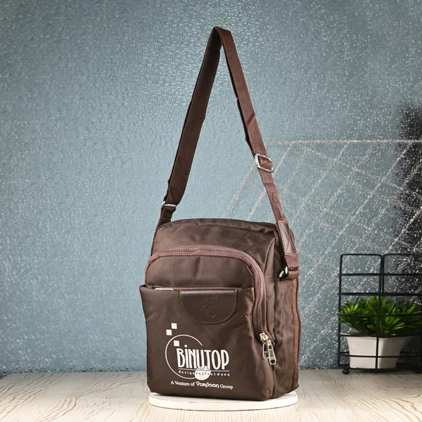 Binutop_Bag_for_Men_&_Women_-_Passport_Bag_for_Men_Travel,_side_chest_crossbody_shoulder_Water_resistant_hand_bag_for_men_travel,_small_cash_collection_stylish_bags_for_men_(Brown)