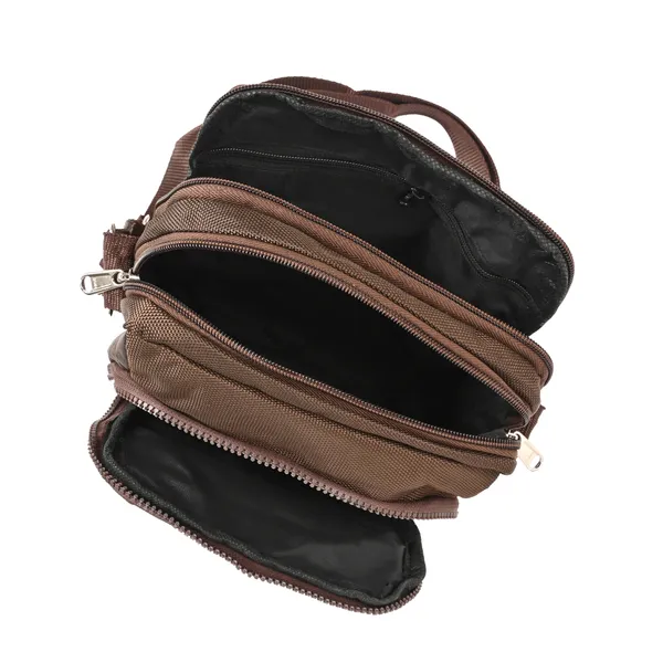 Binutop_Bag_for_Men_&_Women_-_Passport_Bag_for_Men_Travel,_side_chest_crossbody_shoulder_Water_resistant_hand_bag_for_men_travel,_small_cash_collection_stylish_bags_for_men_(Brown)