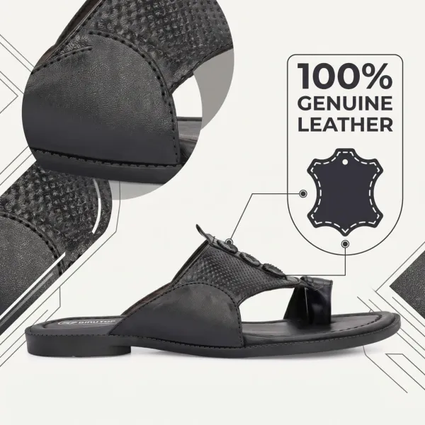 Black_Men's_Leather_Kolhapuri_Design_Sandals_–_Toe_Loop_Slip-On_Ethnic_Slippers_with_Anti-Slip_Sole