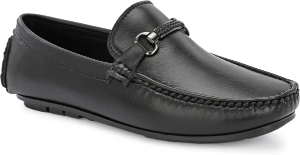 Black_Soft_Cushioned_Padded_Crafted_Black_Loafers_