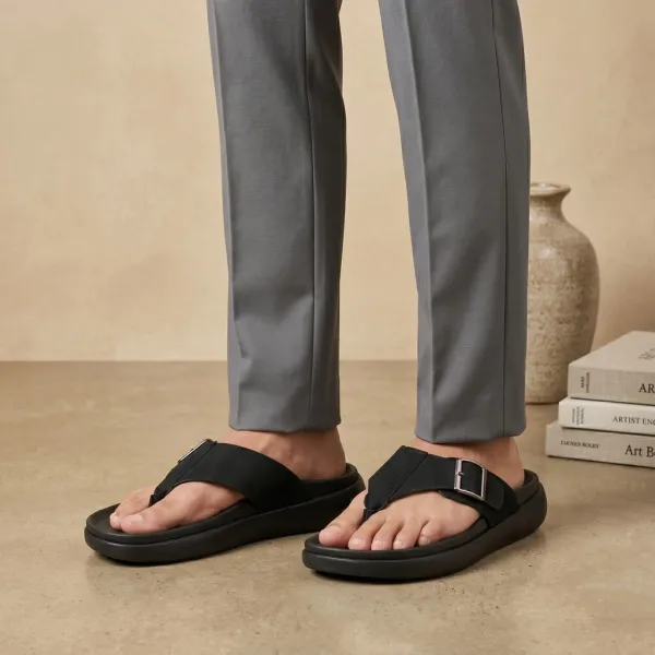 Black_Synthetic_Leather_All_Seasons_Men_Slippers