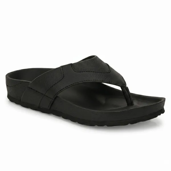Black_Synthetic_Leather_All_Seasons_Men_Slippers