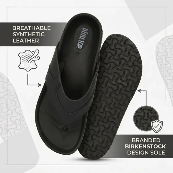 Black_Synthetic_Leather_All_Seasons_Men_Slippers