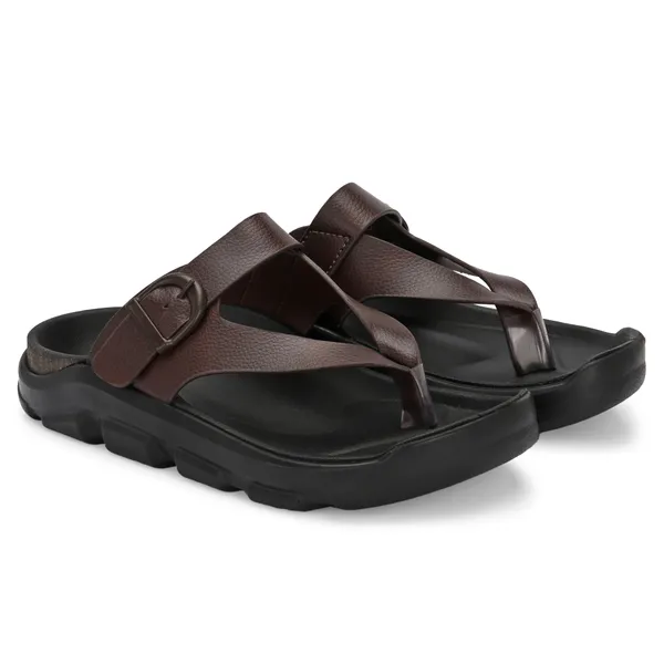 Brown_Synthetic_Leather_Breathable_Pu_Insole_Slipper_For_Men