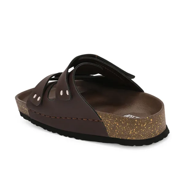 Brown_Synthetic_Leather_Breathable_Pu_Insole_Slipper_For_Men