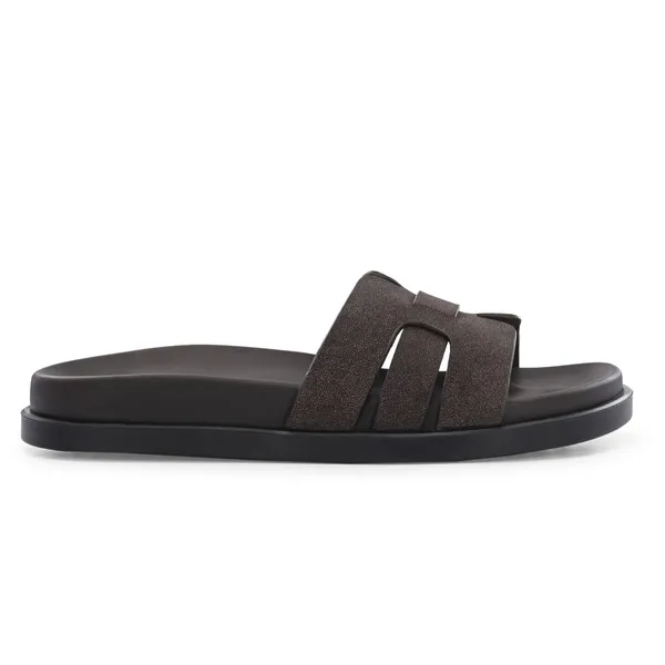 Brown_Synthetic_Leather_Breathable_Pu_Insole_Slipper_For_Women