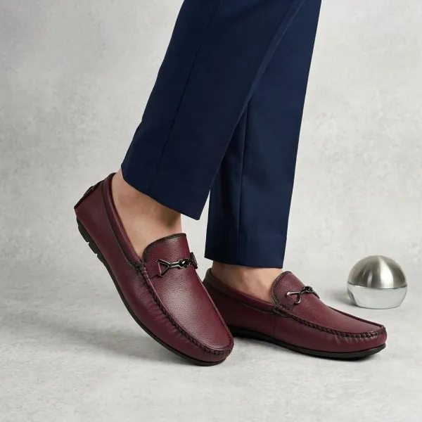 Cherry_Synthetic_Leather_Stylish_Men_Loafers