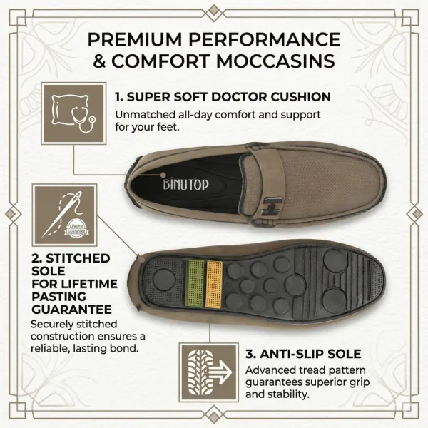 Grey_Soft_Cushined_Padded_Crafted_Black_Shade_Loafers