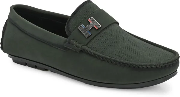 OLIVE_Soft_Cushined_Padded_Crafted_Olive_Shade_Loafers_