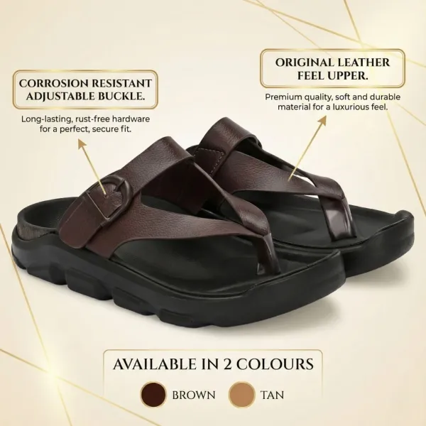 Brown_Synthetic_Leather_Breathable_Pu_Insole_Slipper_For_Men