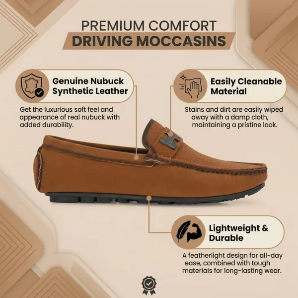 Tan_Soft_Cushined_Padded_Crafted_Black_Shade_Loafers
