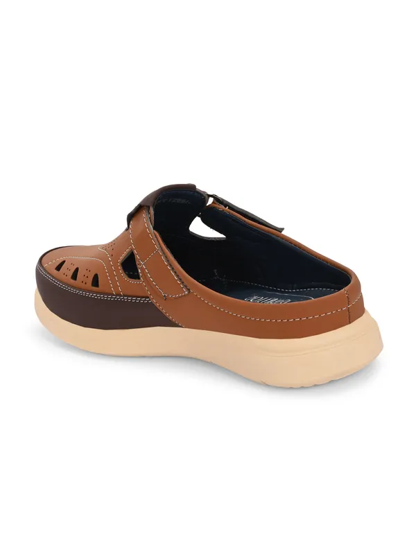 Tan_Synthetic_Leather_Breathable_Roman_Shoes_For_Men