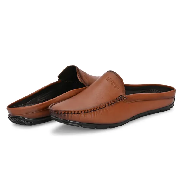 Tan_Synthetic_Leather_Mule_Loafers