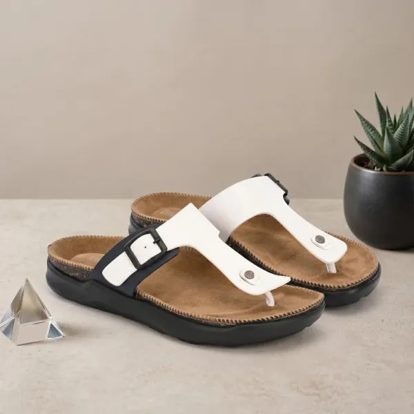White_Synthetic_Leather_Breathable_Pu_Insole_Slipper_For_Men