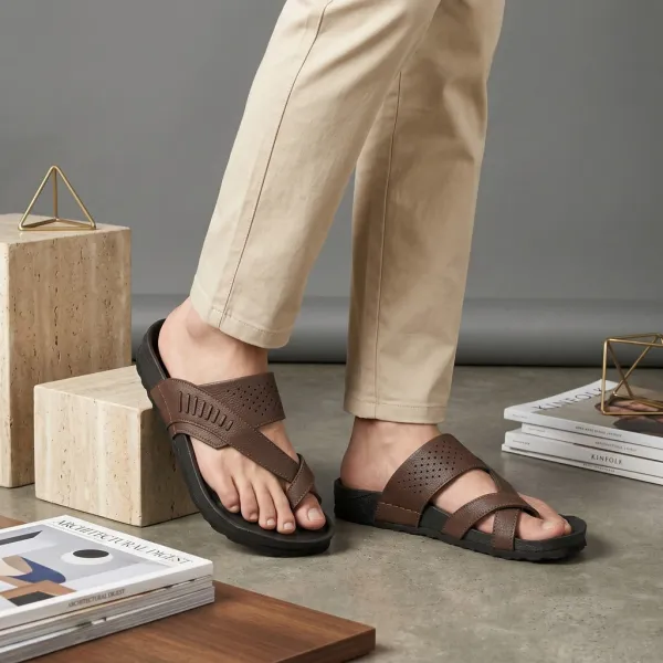 Brown_Synthetic_Leather_All_Seasons_Men_Slippers