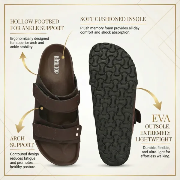 Brown_Synthetic_Leather_Breathable_Pu_Insole_Slipper_For_Men