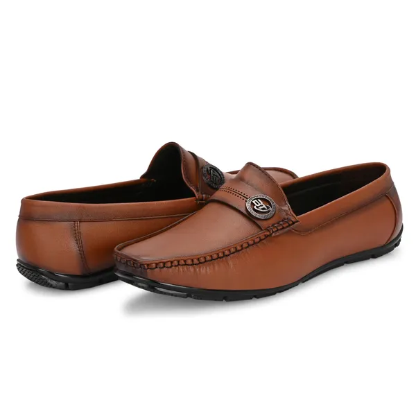 Tan_Synthetic_Leather_Stylish_Men_Loafers