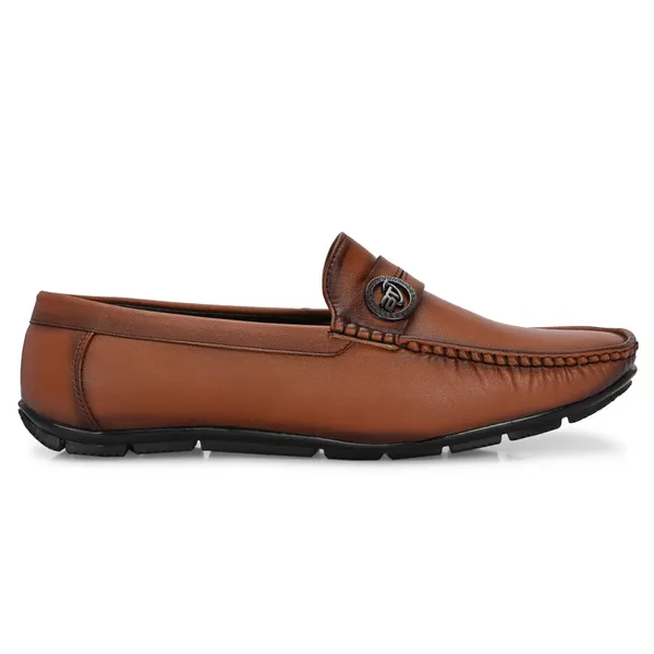 Tan_Synthetic_Leather_Stylish_Men_Loafers