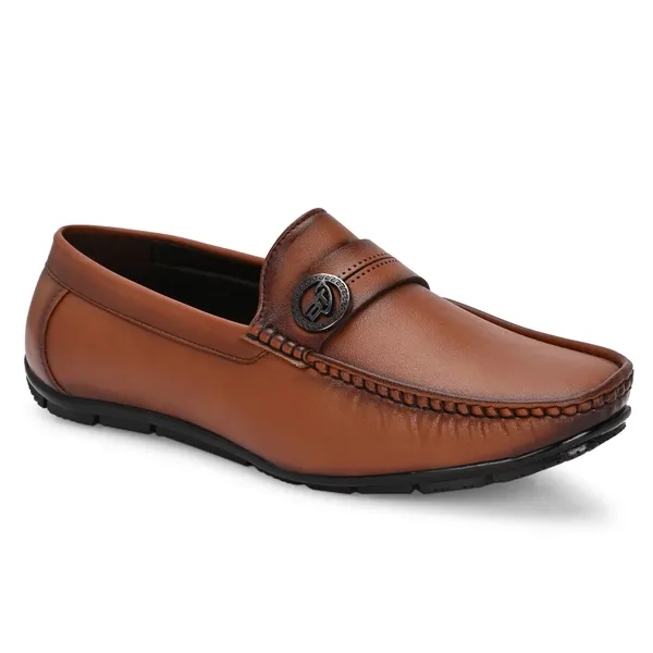 Tan_Synthetic_Leather_Stylish_Men_Loafers