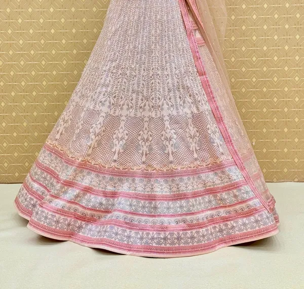 Pink_Swarovski_Stone_Work_Printed_Lehenga_Choli_For_Women_&_Girls