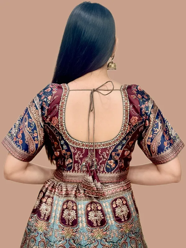 Chanderi_Fabric_Digital_Print_Lehenga_Choli_For_Women_&_Girls