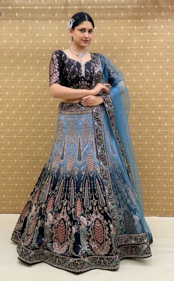 Swarovski_Stone_Work_Printed_Lehenga_Choli_For_Women_&_Girls