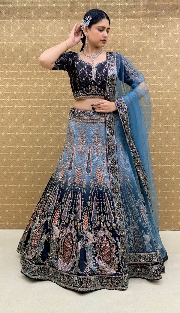 Swarovski_Stone_Work_Printed_Lehenga_Choli_For_Women_&_Girls