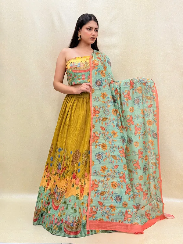 Chanderi_Fabric_Digital_Print_Lehenga_Choli_For_Women_&_Girls