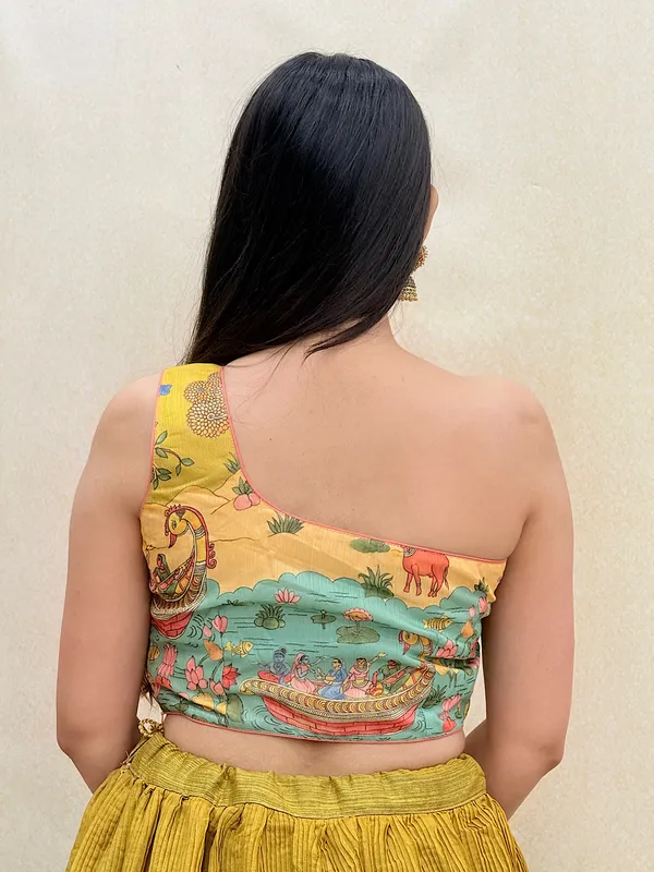 Chanderi_Fabric_Digital_Print_Lehenga_Choli_For_Women_&_Girls