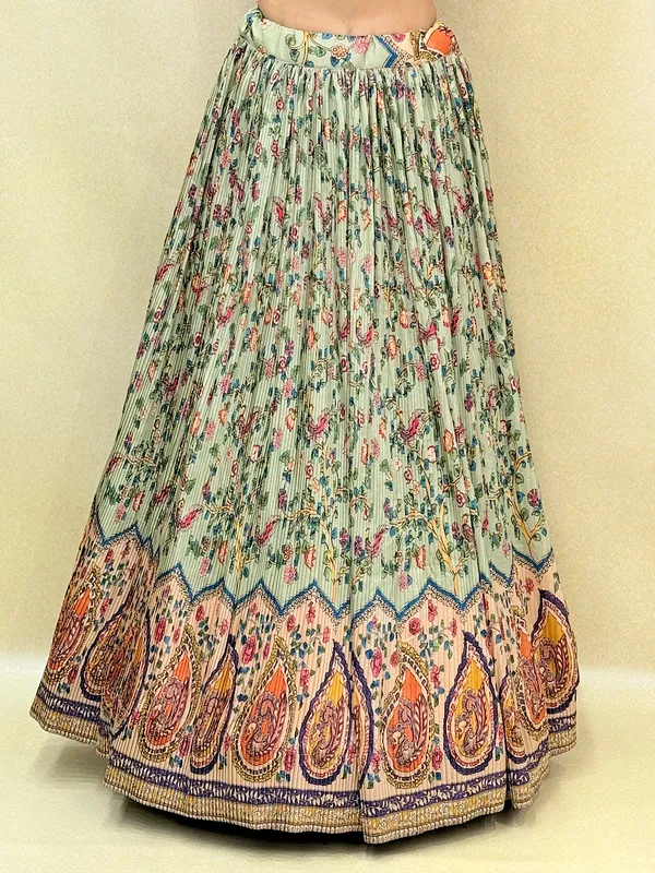 Tussar_Silk_Digital_Print_Lehenga_Choli_For_Women_&_Girls