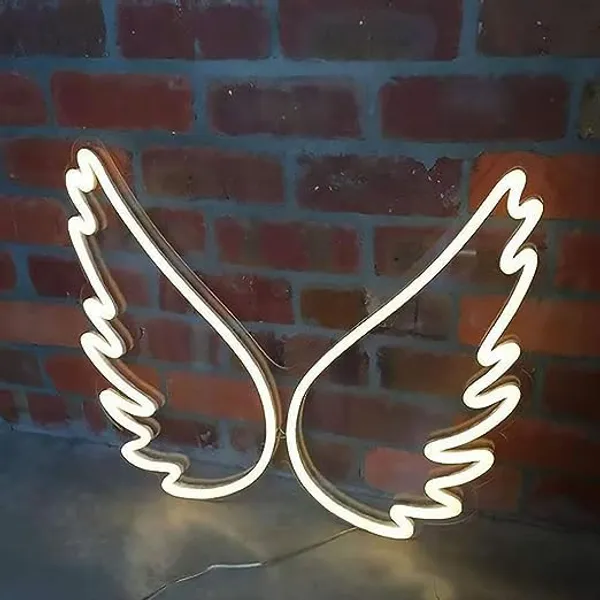 Multicolour_Led_Neon_Wings_Light_Decor,_Feathers_Wing_Light_Design_For_Wall_Decoration,_Selfie_Booth_|_Neon_Light_Plate_(24_By_24_Inches)