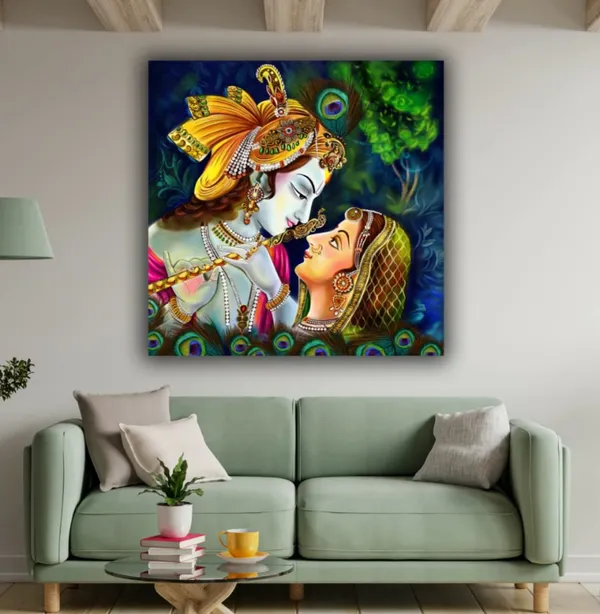 Multicolour_Beautiful_Canvas_Radha_Krishna_Paintings_For_Living_Room_|_Bedroom_Painting_Frame_Big_Size_(With_Wooden_Frame)_(24_By_24_Inches)